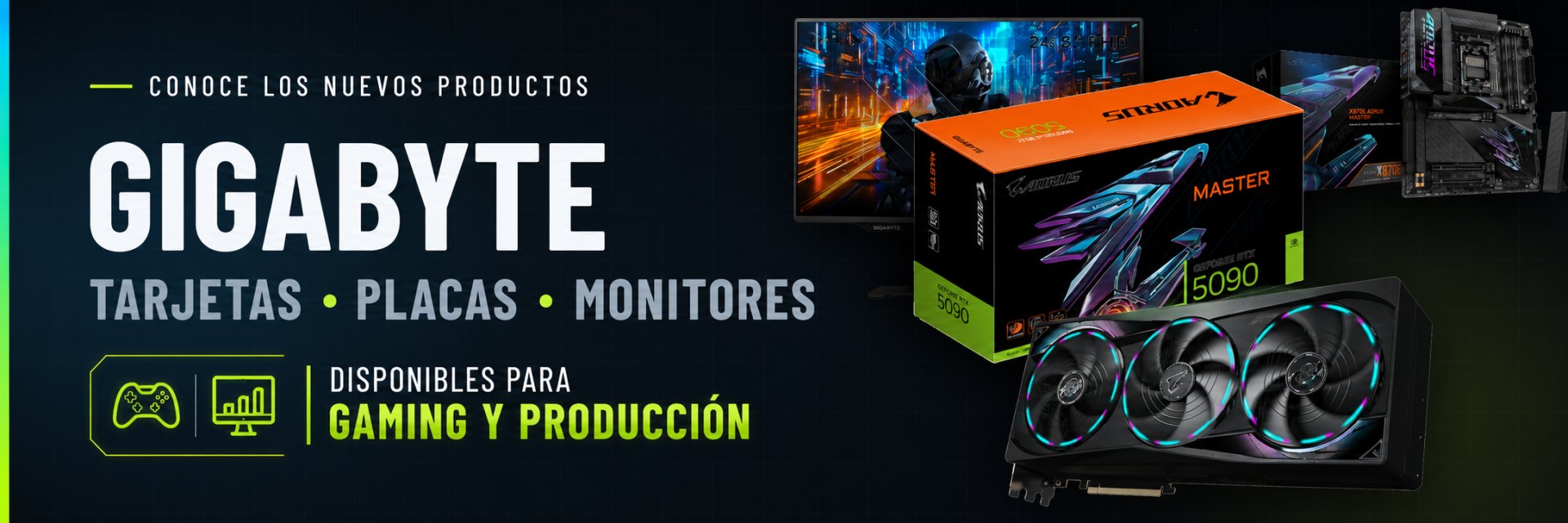 Nuevos productos Gigabyte