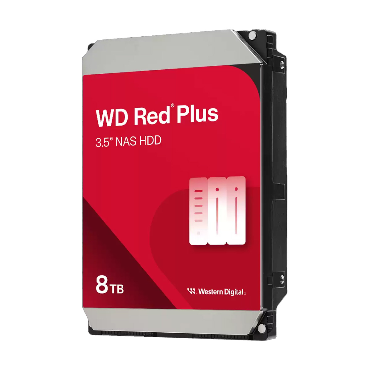 DISCO DURO WD 3.5" 8TB (WD80EFPX) RED, 5400 RPM, 256MB, SATA