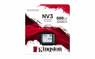 UNIDAD SSD M.2 KINGSTON 500GB (SNV3SM3/500G) NV3, PCI EXPRES