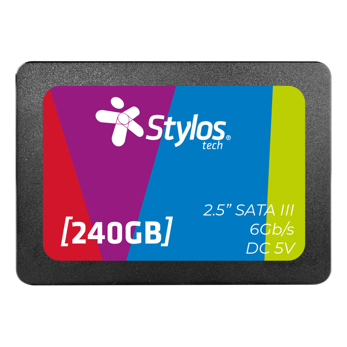 UNIDAD SSD 2.5" STYLOS 240GB (STMSSD2B) SATA3, 7MM, NEGRO