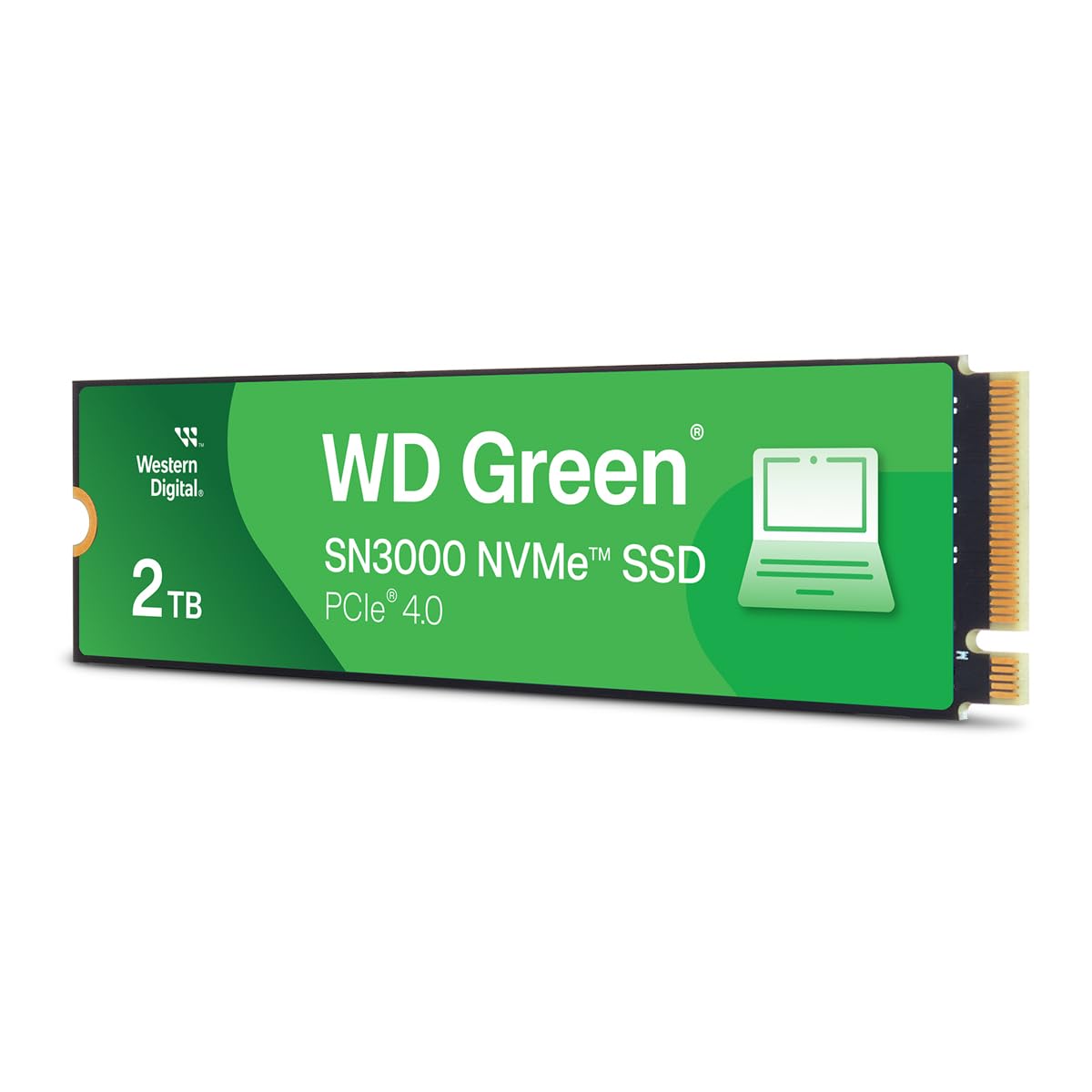 UNIDAD SSD M.2 WD 2TB (WDS200T4G0E) GREEN SN3000, PCIE 4.0, 