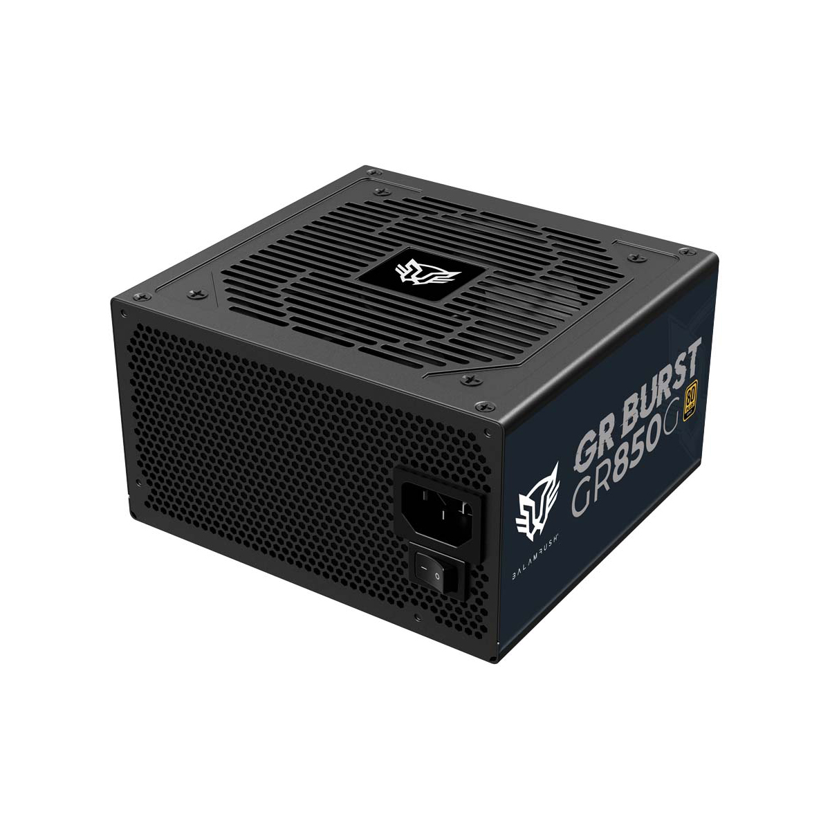 BALAM RUSH FUENTE DE PODER BALAM RUSH (BR-937658)GR BURST GR850G,850W,80PLUS GOLD,FULL MODULAR,VENT 120MM,NEGRO
