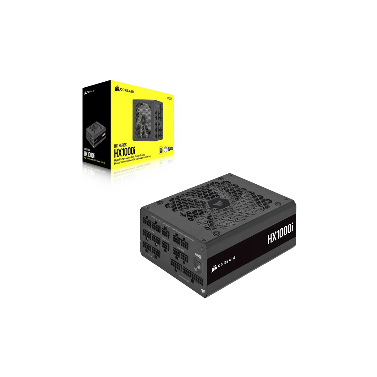 FUENTE DE PODER CORSAIR (CP-9020259-NA) HX1000I,1000W,FULL M