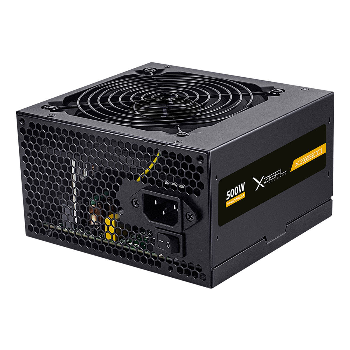 FUENTE DE PODER XZEAL (XZPS500B) XZ500, 500W ATX, 80 PLUS BR