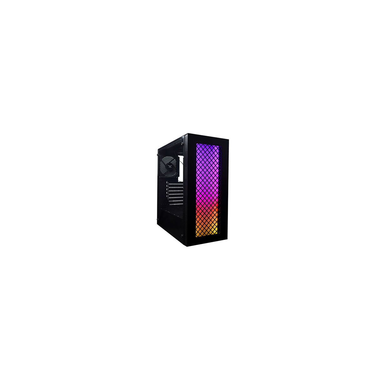 GABINETE EVOTEC (EV-1020) BEIJING,MICRO ATX,SIN FUENTE,2*USB
