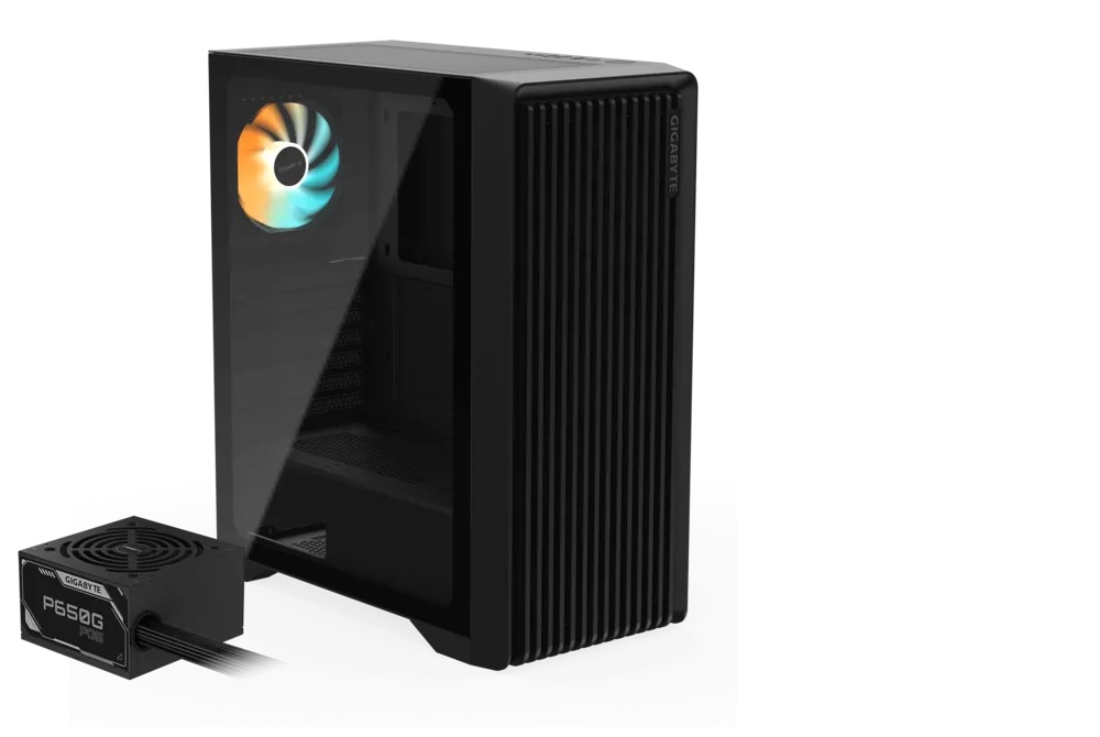 GABINETE GIGABYTE (GB-C103GP65G5) C103,MICRO ATX,FUENTE 650W