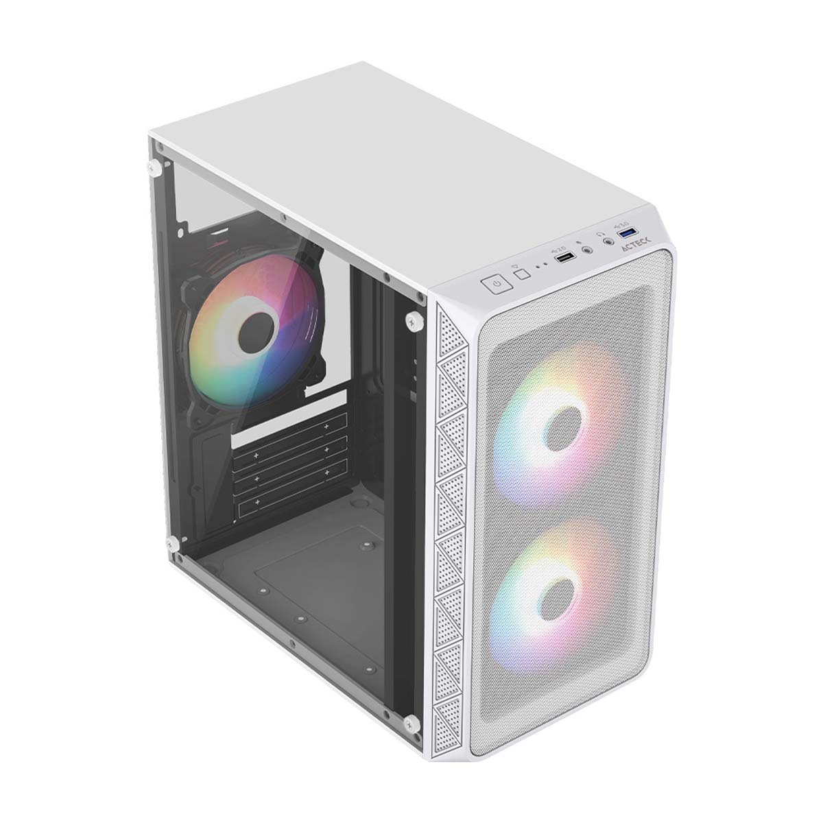 GABINETE ACTECK (AC-939256) DOOM PRO MESH GI730M,MICRO ATX,1
