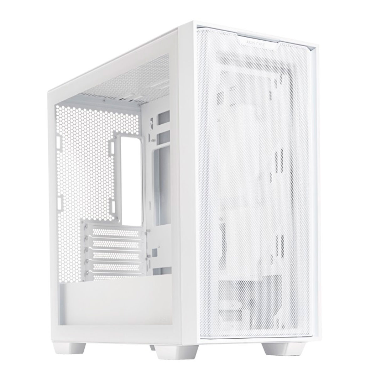 GABINETE ASUS (A21 ASUS CASE/WHT) BLANCO, VIDRIO TEMPLADO Y 