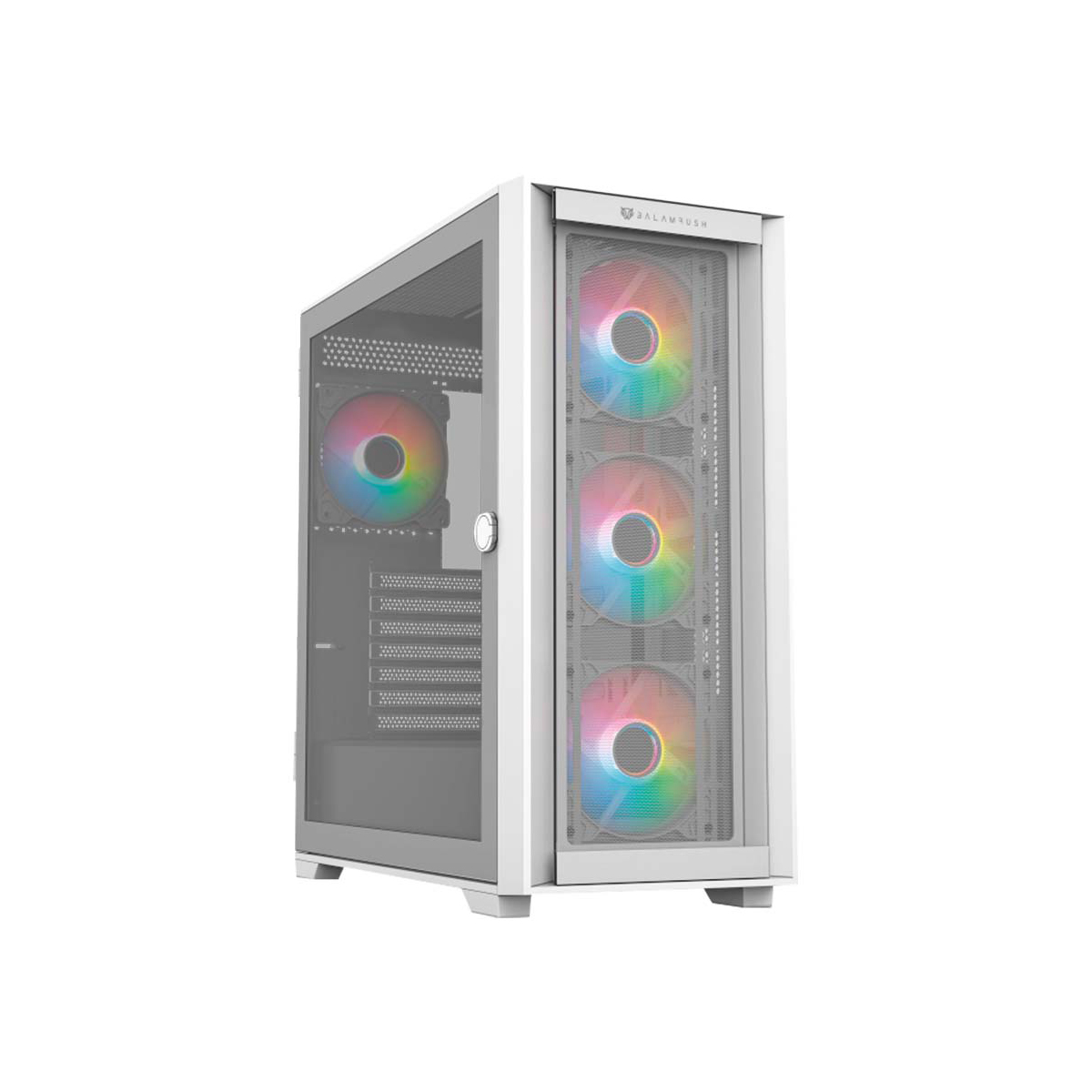 GABINETE BALAM RUSH (BR-938808) CARBONO TWIN MATE 7000,ATX,1