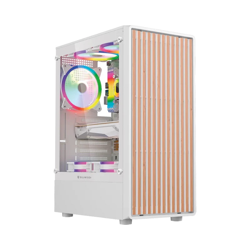 GABINETE BALAM RUSH(BR-943970)DRAGONFLY WOOD GM580,ATX, SIN 