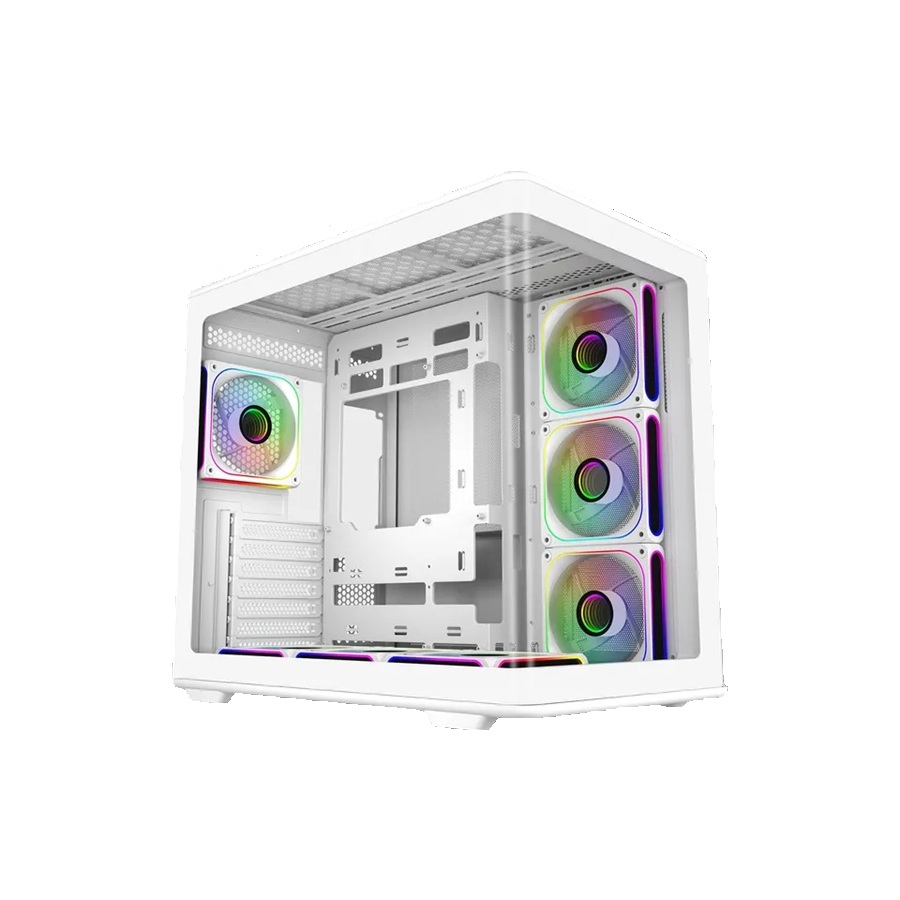 GABINETE COOLER MASTER (E600-WGNN-S00) ELITE 600 BLANCO,VIDR
