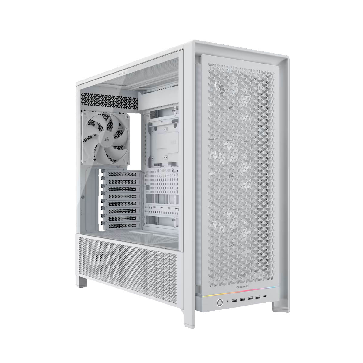 GABINETE CORSAIR (CC-9011308-WW) 5000D FRAME BLANCO CRISTAL 