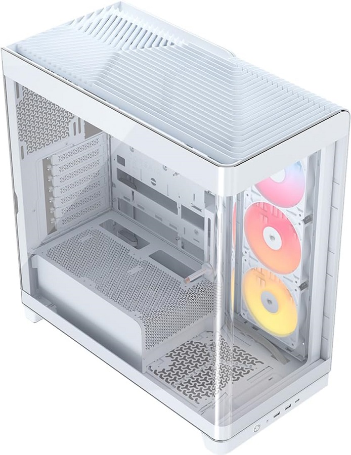 GABINETE CORSAIR (CC-9011315-WW) 4500X FRAME,BLANCO CRISTAL 