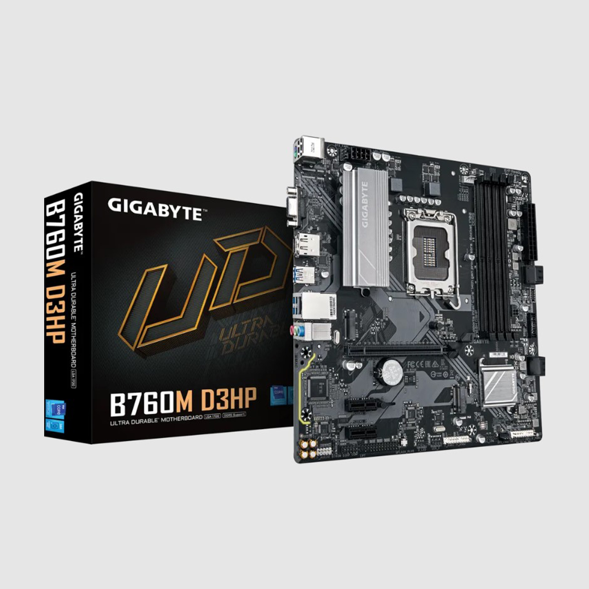 MOTHERBOARD GIGABYTE (B760M D3HP) SOCKET 1700, 4*DDR5 5600MH