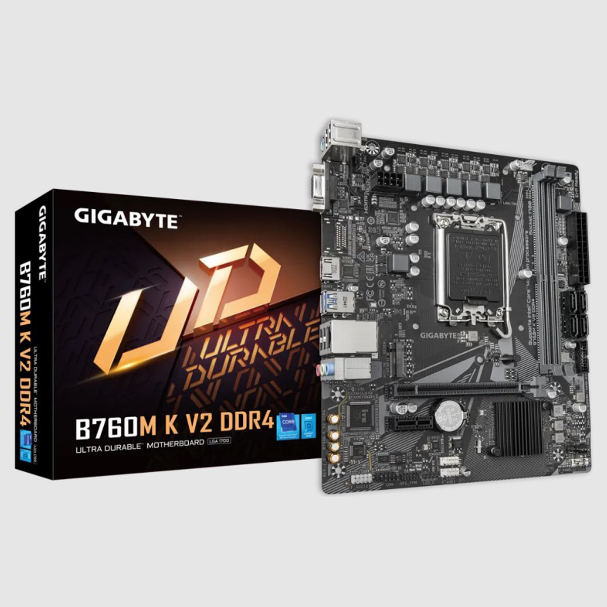 MOTHERBOARD GIGABYTE (B760M K V2 DDR4) SOCKET 1700, 2*DDR4 3