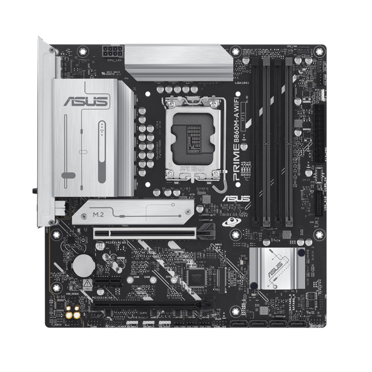 MOTHERBOARD ASUS (PRIME B860M-A WIFI) SOCKET 1851, 4*DDR5, H