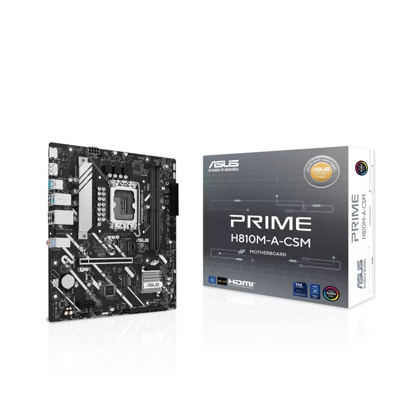 MOTHERBOARD ASUS (PRIME H810M-A-CSM) SOCKET 1851,2*DDR5,HDMI