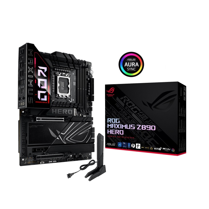 MOTHERBOARD ASUS (ROG MAXIMUS Z890 HERO)SOCKET 1851 15A,4*DD