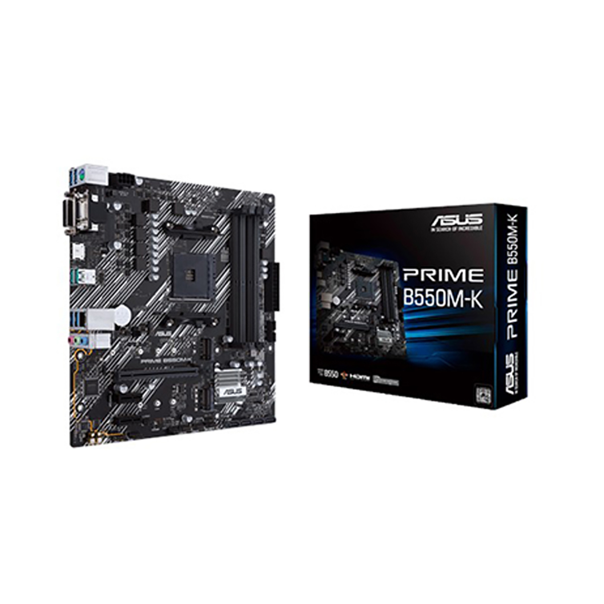 MOTHERBOARD ASUS (PRIME B550M-K) SOCKET AM4,4*DDR4,HDMI,D-SU
