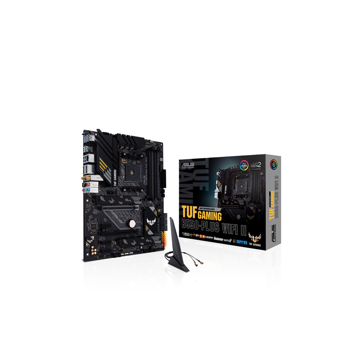 MOTHERBOARD ASUS (TUF GAMING B550-PLUS WIFI II) SOCKET AM4,4