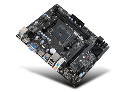 MOTHERBOARD ECS (A520AM4-M3D) SOCKET AM4,2*DDR4 2666,HDMI,VG
