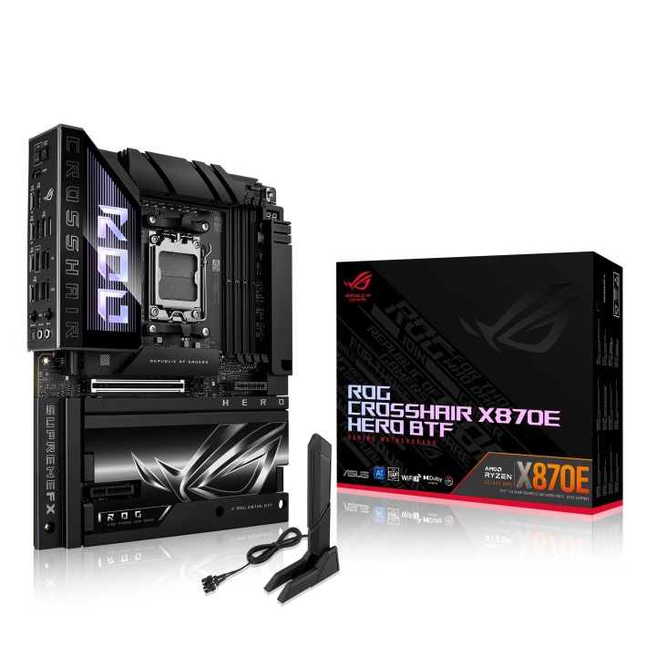 MOTHERBOARD ASUS (ROG CROSSHAIR X870E HERO BTF) SOCKET AM5,4