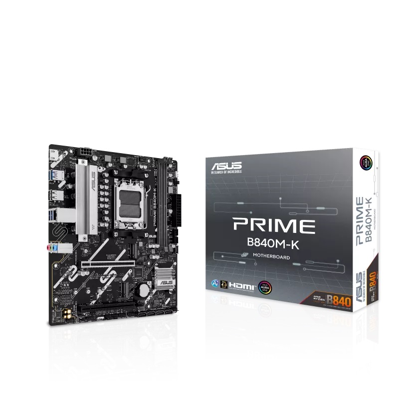 MOTHERBOARD ASUS (PRIME B840M-K) SOCKET AM5, 2*DDR5, HDMI, M