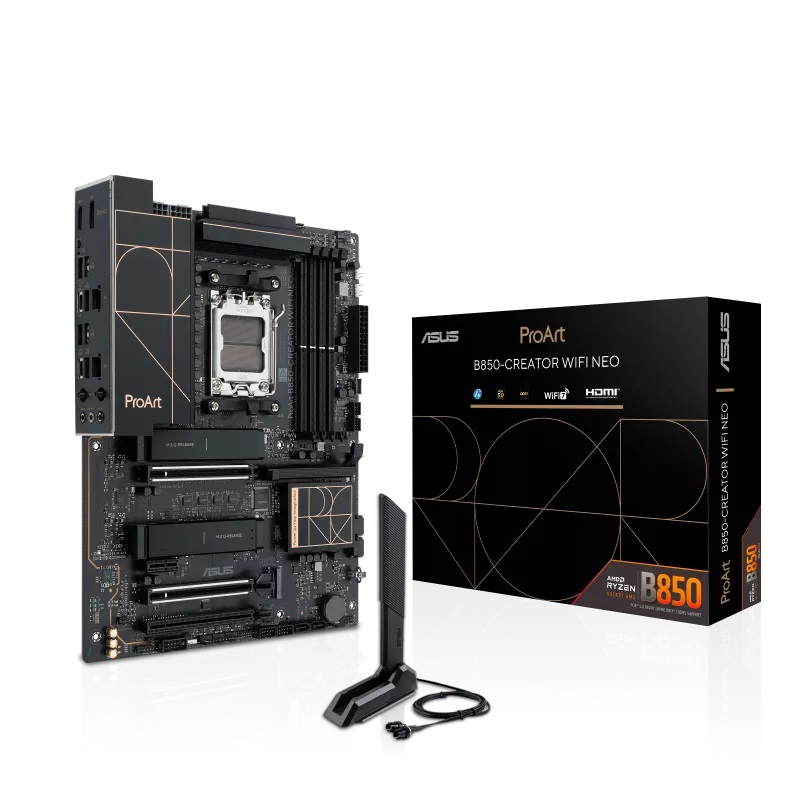 MOTHERBOARD ASUS (PROART B850-CREATOR WIFI NEO) SOCKET AM5,4