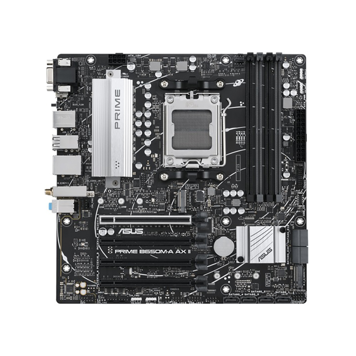 MOTHERBOARD ASUS (PRIME B650M-A AX II) SOCKET AM5,4*DDR5,HDM