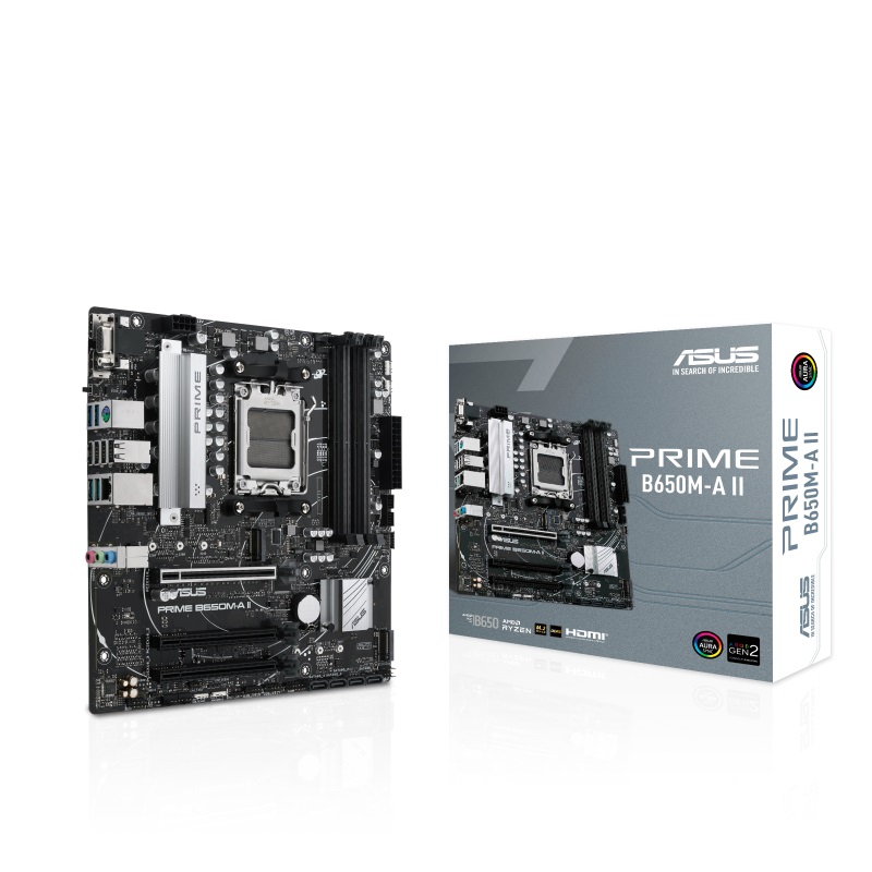 MOTHERBOARD ASUS (PRIME B650M-A II) SOCKET AM5,4* DDR5,HDMI,
