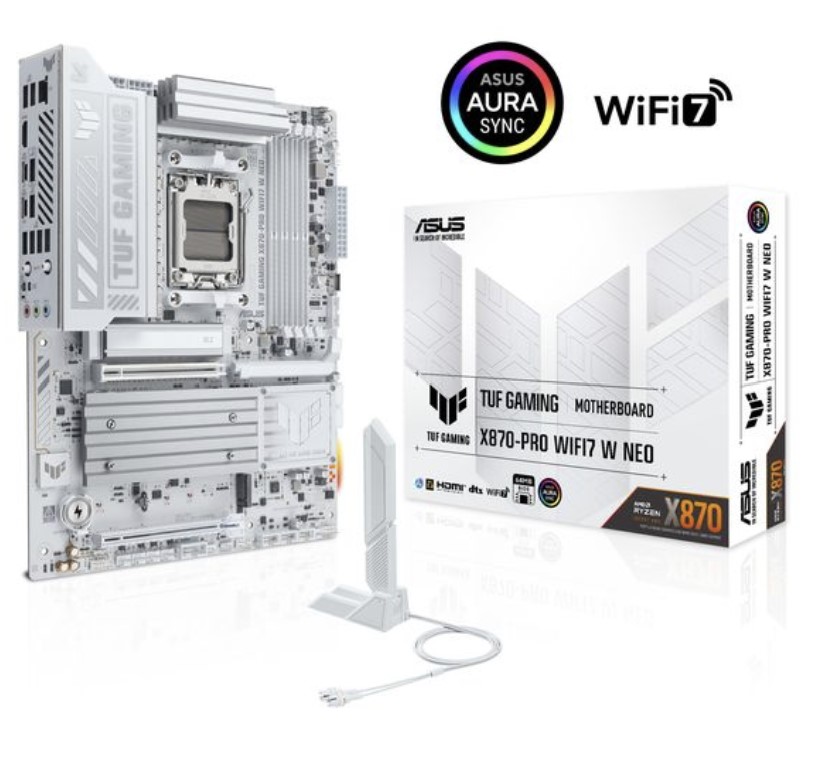 MOTHERBOARD ASUS (TUF GAMING X870-PRO WIFI7 W NEO) SOCKET AM