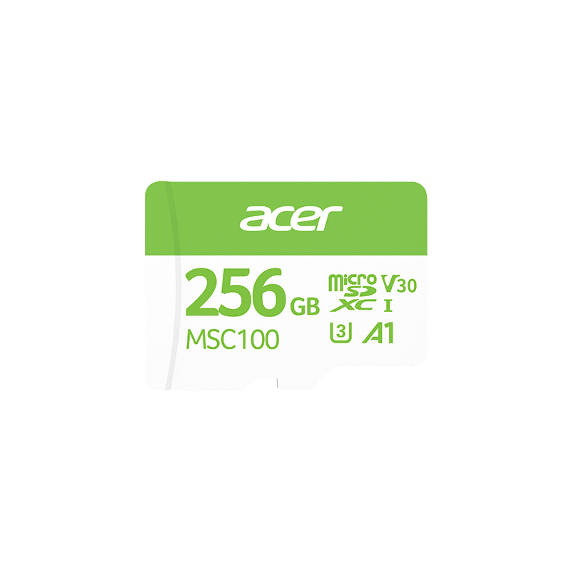 MEMORIA MICROSD ACER (BL.9BWWA.338) 256GB , MSC100, C10, 100