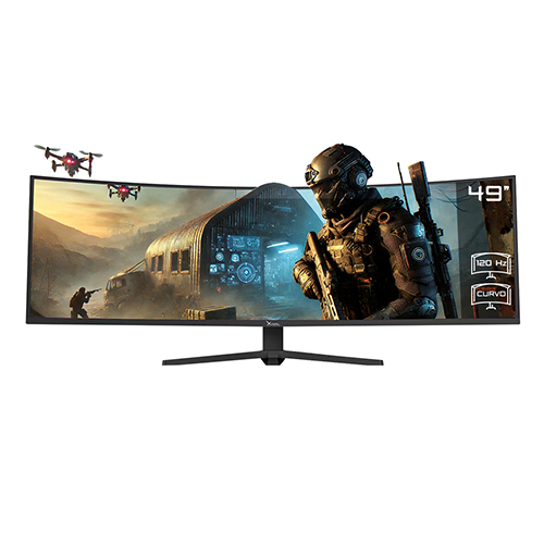 MONITOR LED XZEAL 49" (XZMO491B) XZ4900, 5120*1440, VA, CURV