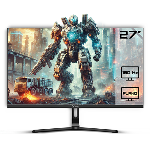 XZEAL MONITOR LED XZEAL 27" (XZMXZ48B) 1920*1080, FHD, 180HZ, 1MS, HDMI, NEGRO