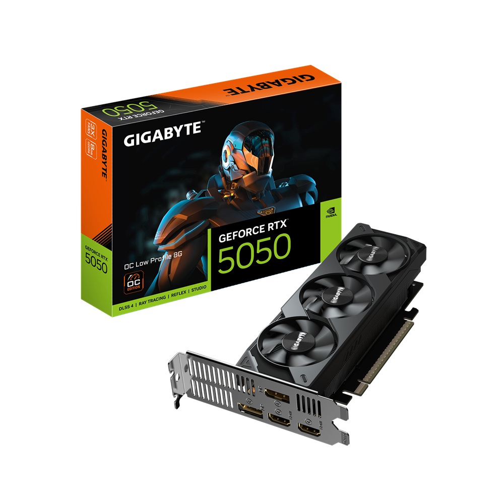 TARJETA DE VIDEO GIGABYTE (GV-N5050OC-8GL) RTX 5050, 8GB GDD