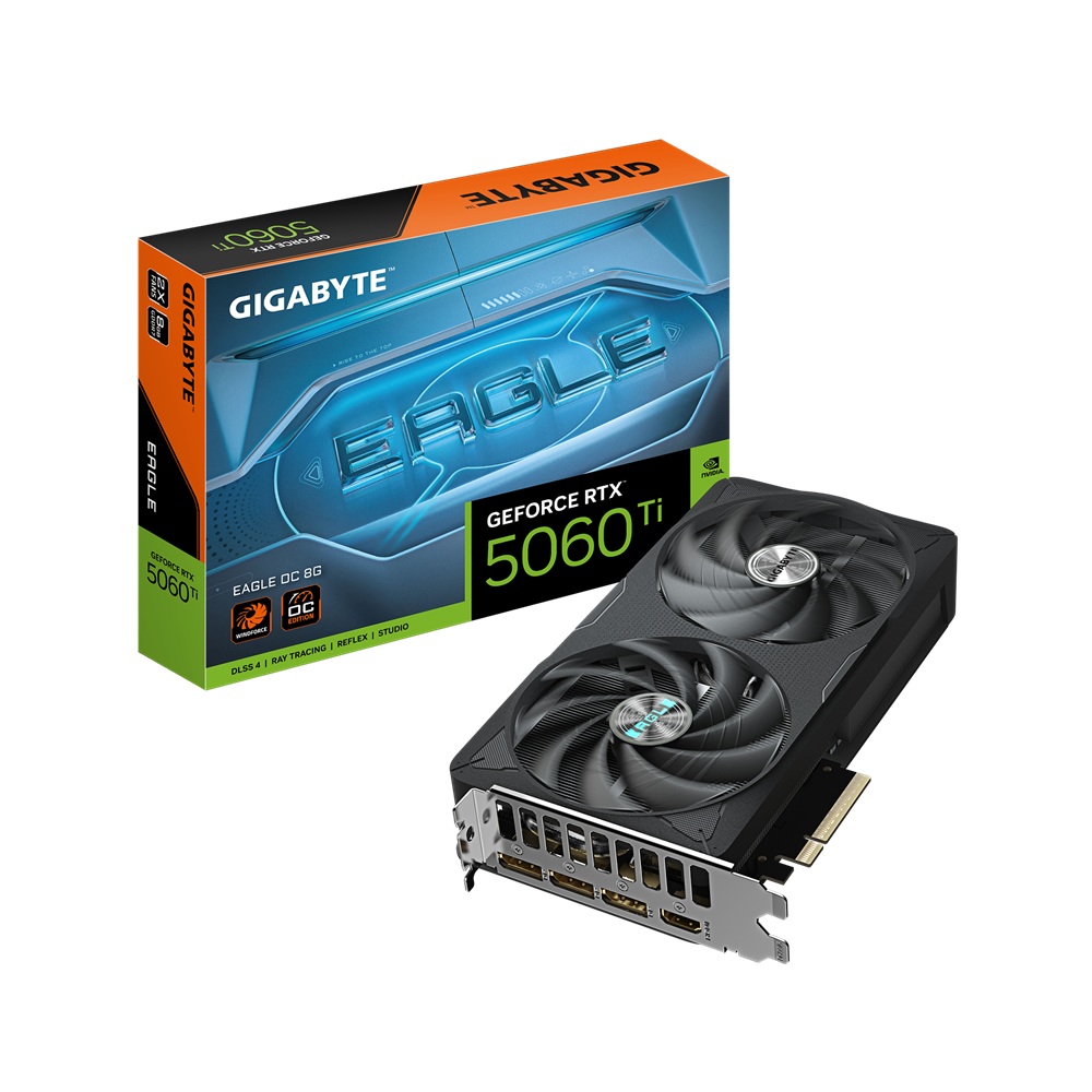 TARJETA DE VIDEO GIGABYTE (GV-N506TEAGLE OC-8GD) RTX 5060TI,