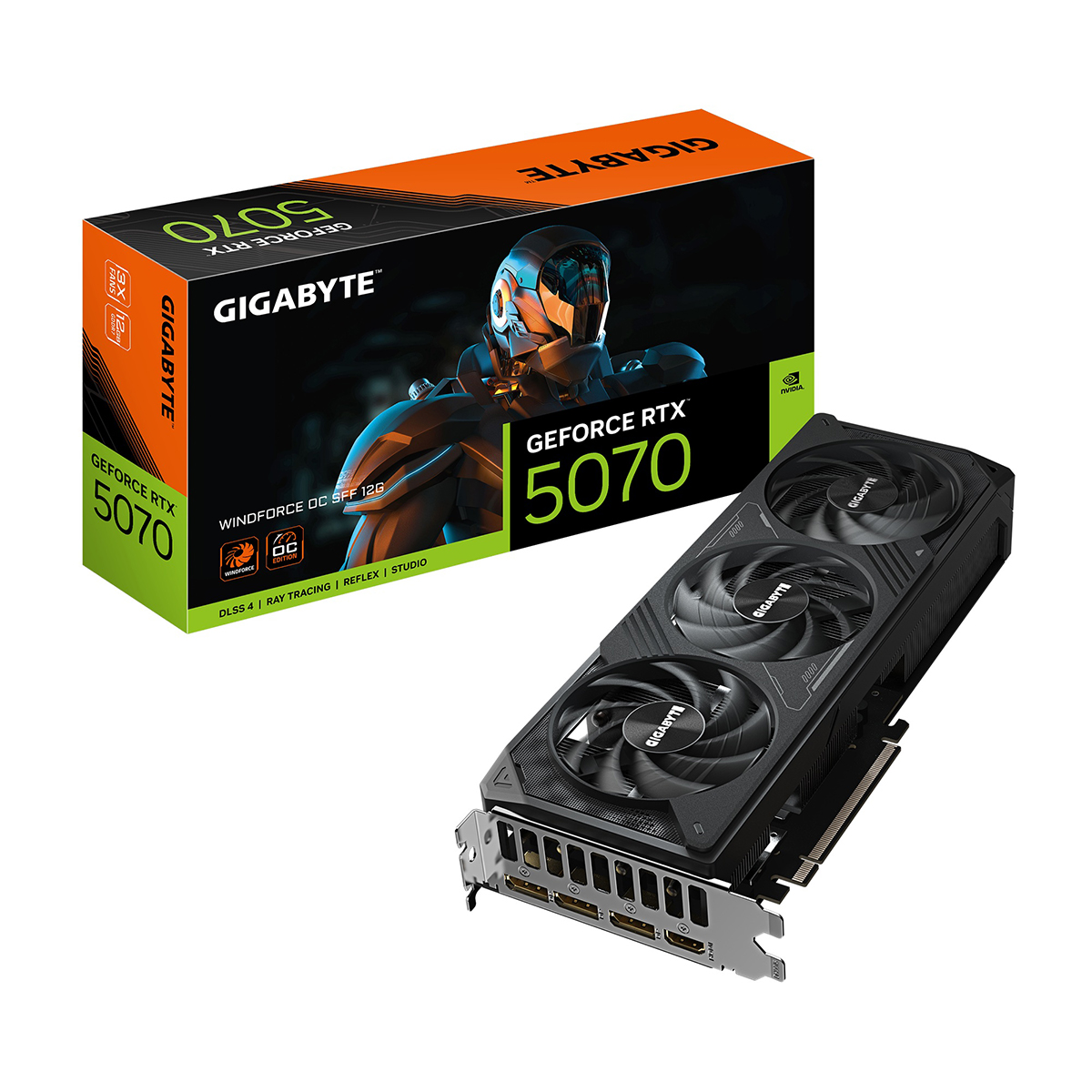 TARJETA DE VIDEO GIGABYTE (GV-N5070WF3OC-12GD) RTX 5070,12GB