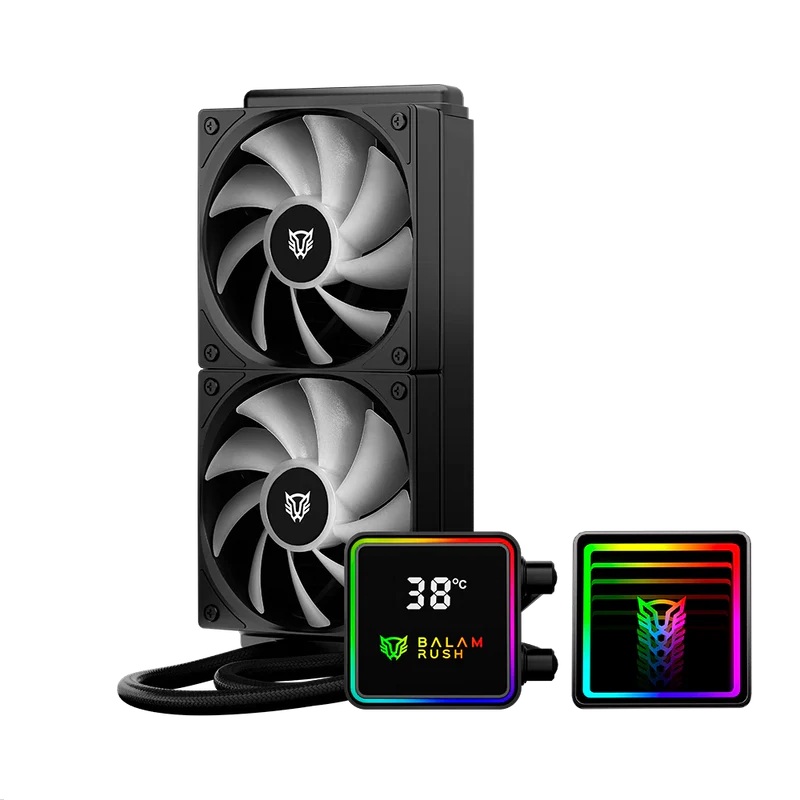 VENTILADOR P/CPU BALAM RUSH (BR-944045) CRYO PRISM 240 BLACK