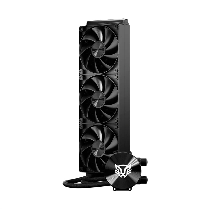 BALAM RUSH VENTILADOR P/CPU BALAM RUSH (BR-944106) CRYO ALLBLACK 360, TDP 280W, AMD/INTEL, NEGRO