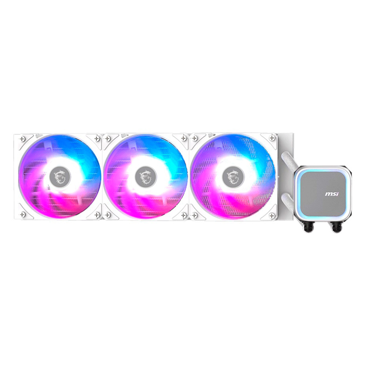 VENTILADOR P/CPU MSI (MAG CORELIQUID A13 360 WHITE) ARGB,ENF