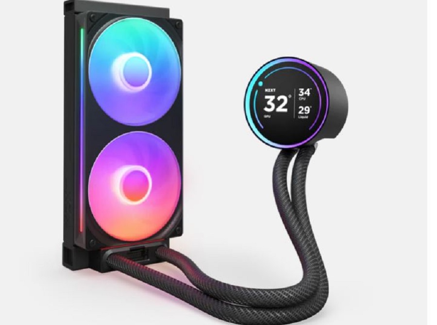 NZXT VENTILADOR P/CPU NZXT (RL-KR24E-B2) KRAKEN ELITE 240 RGB V2 LCD, 240MM, 2800RPM, NEGRO