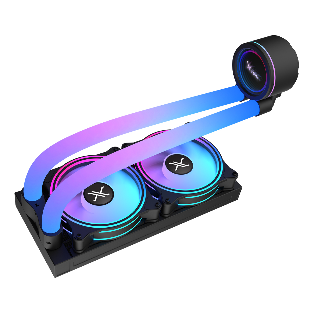 VENTILADOR P/CPU XZEAL (XZCO413B) XZ413,ARGB,ENFRIAMIENTO LI